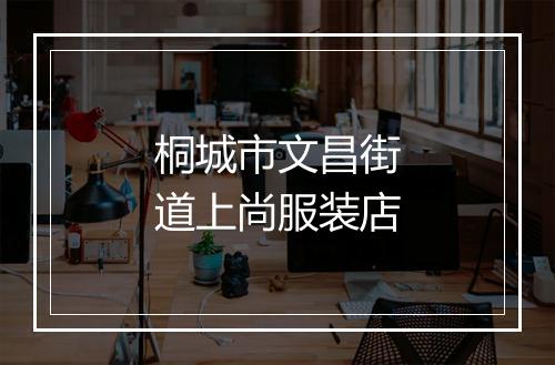 桐城市文昌街道上尚服装店