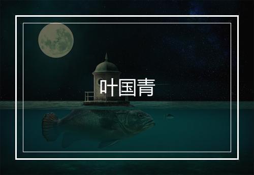 叶国青