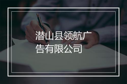 潜山县领航广告有限公司