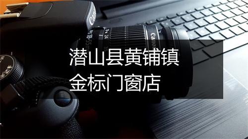 潜山县黄铺镇金标门窗店