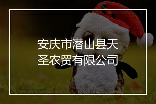 安庆市潜山县天圣农贸有限公司