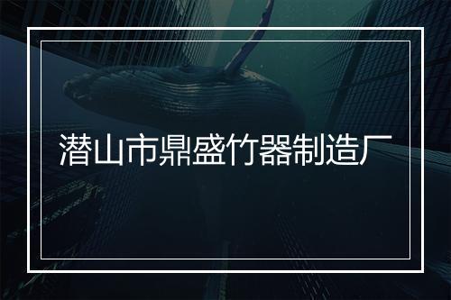 潜山市鼎盛竹器制造厂