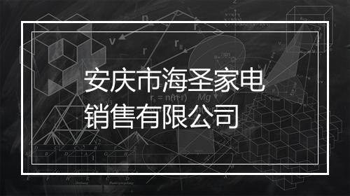 安庆市海圣家电销售有限公司