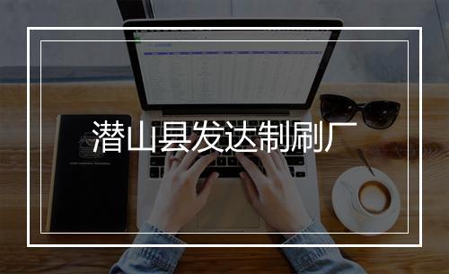 潜山县发达制刷厂