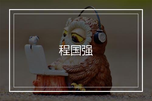 程国强