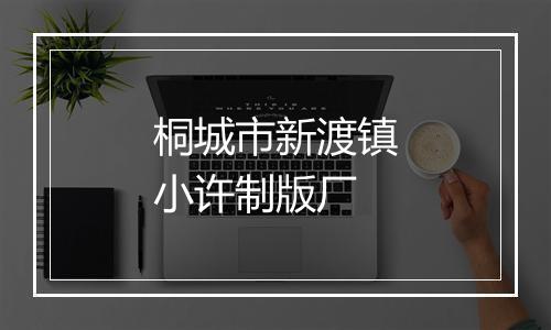 桐城市新渡镇小许制版厂
