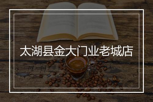 太湖县金大门业老城店