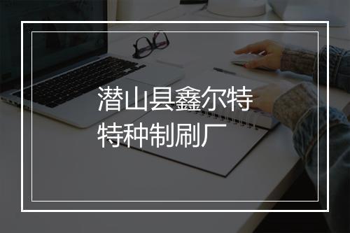 潜山县鑫尔特特种制刷厂