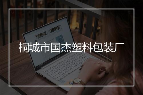 桐城市国杰塑料包装厂