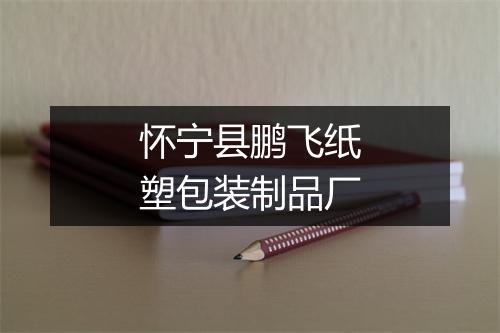 怀宁县鹏飞纸塑包装制品厂