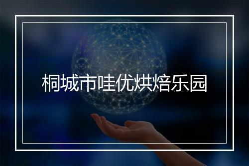 桐城市哇优烘焙乐园