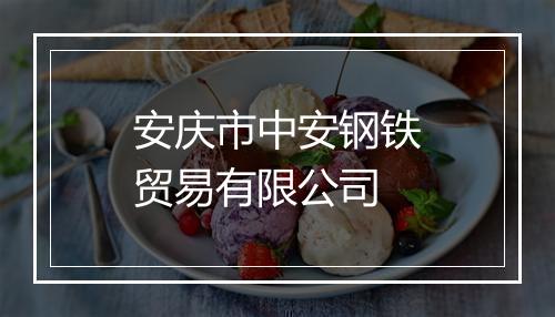 安庆市中安钢铁贸易有限公司