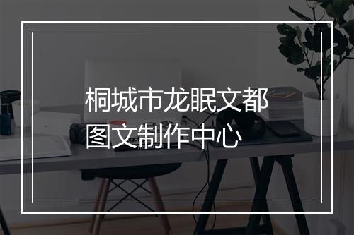桐城市龙眠文都图文制作中心