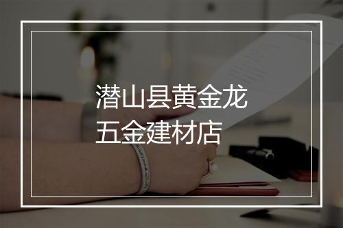 潜山县黄金龙五金建材店