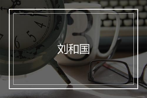 刘和国