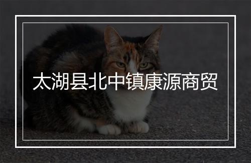太湖县北中镇康源商贸