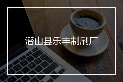 潜山县乐丰制刷厂