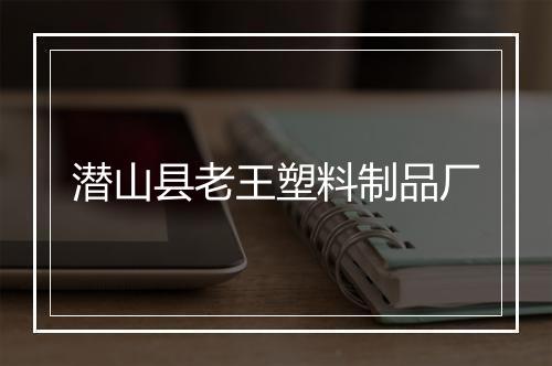 潜山县老王塑料制品厂