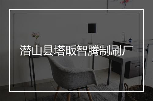 潜山县塔畈智腾制刷厂