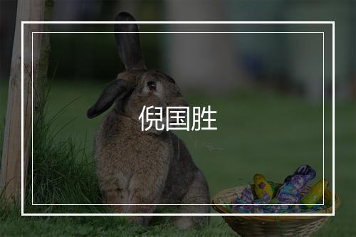 倪国胜