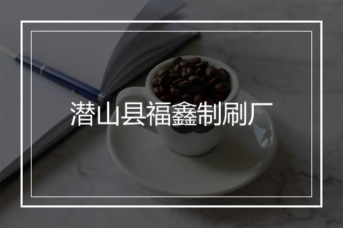 潜山县福鑫制刷厂