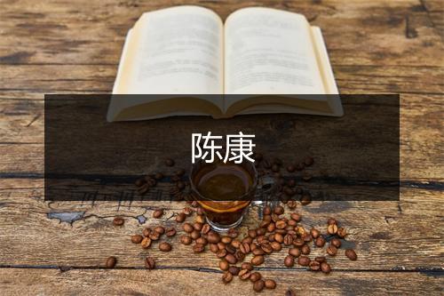 陈康