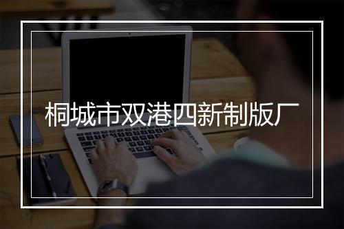 桐城市双港四新制版厂