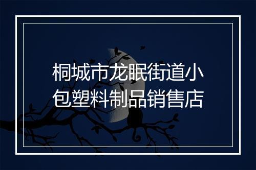 桐城市龙眠街道小包塑料制品销售店