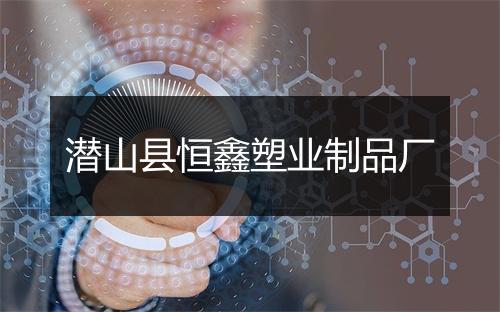潜山县恒鑫塑业制品厂