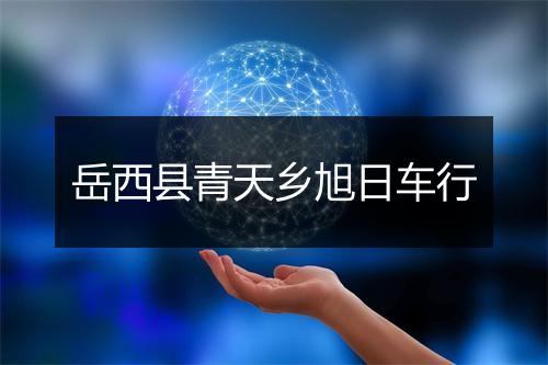 岳西县青天乡旭日车行