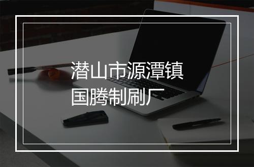 潜山市源潭镇国腾制刷厂