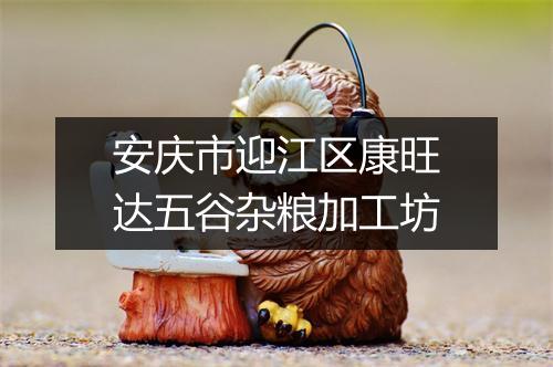 安庆市迎江区康旺达五谷杂粮加工坊