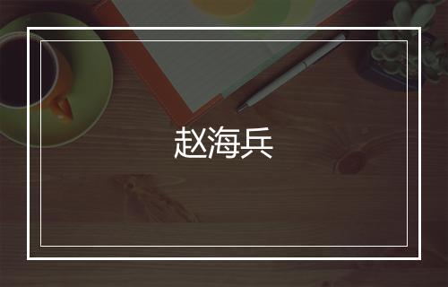 赵海兵