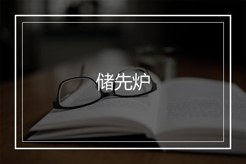 储先炉