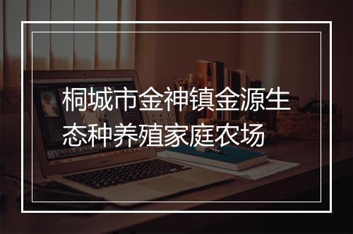 桐城市金神镇金源生态种养殖家庭农场