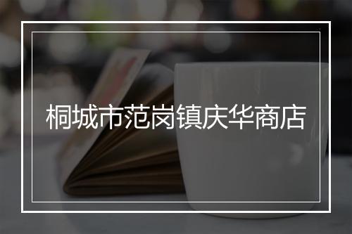 桐城市范岗镇庆华商店