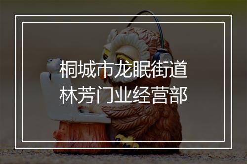 桐城市龙眠街道林芳门业经营部