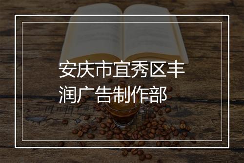 安庆市宜秀区丰润广告制作部