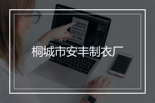 桐城市安丰制衣厂