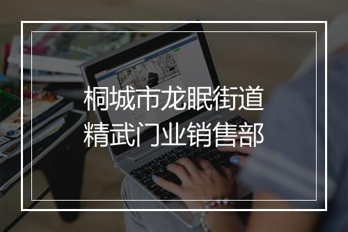 桐城市龙眠街道精武门业销售部