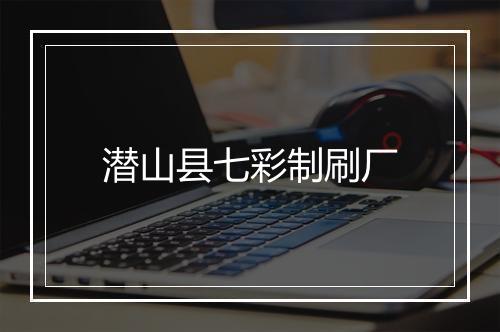 潜山县七彩制刷厂
