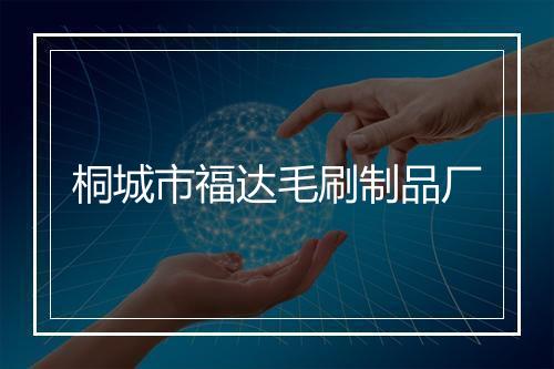 桐城市福达毛刷制品厂