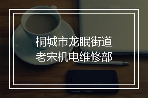 桐城市龙眠街道老宋机电维修部