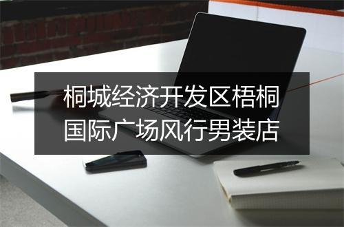 桐城经济开发区梧桐国际广场风行男装店