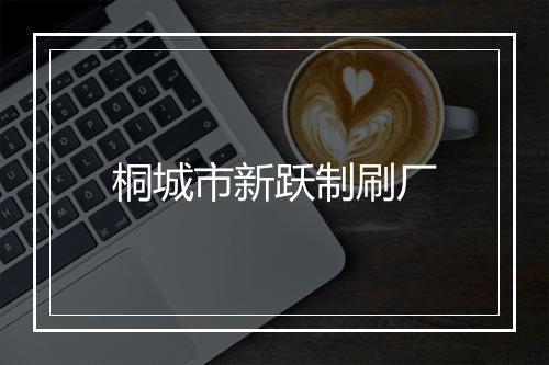 桐城市新跃制刷厂