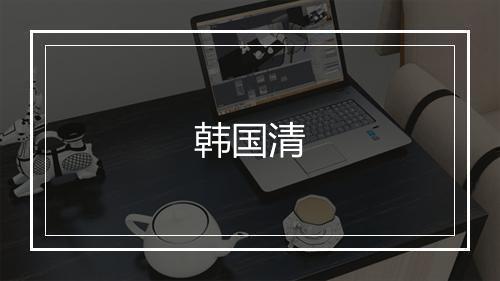 韩国清