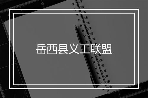 岳西县义工联盟