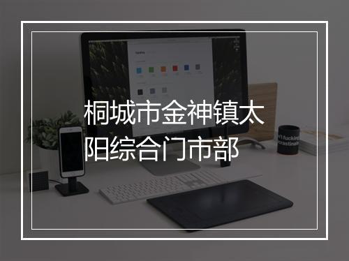 桐城市金神镇太阳综合门市部