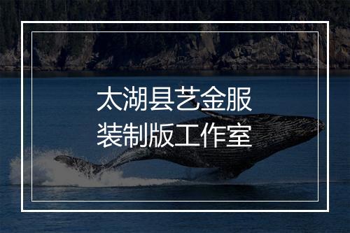 太湖县艺金服装制版工作室