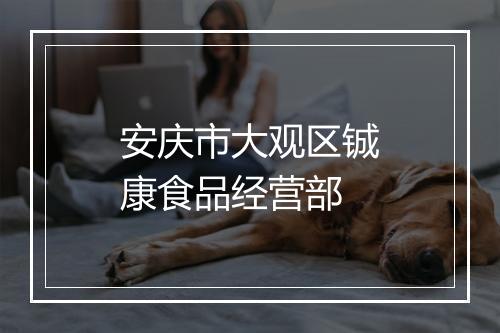 安庆市大观区铖康食品经营部